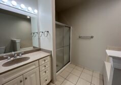 Main Bath Upper Level Vanity & Shower