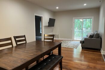 Living Room and Dining Room