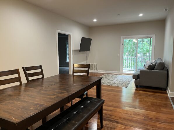 Living Room and Dining Room