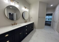 Lower Level Bath Facing Bedroom