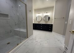 Lower Level Bath View Entering from Family Room