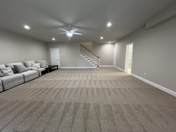 Lower Level Family Room View From Sliding Door